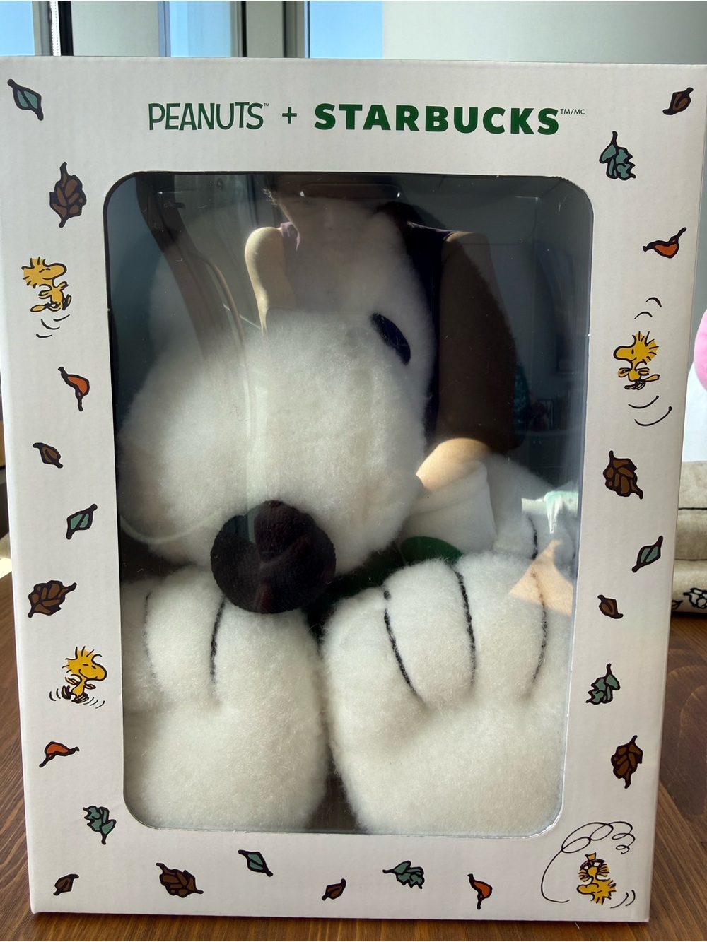 Limited Edition - Peanuts x Starbucks Snoopy Plush Dog Toy - White